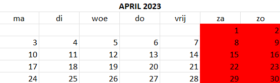 april